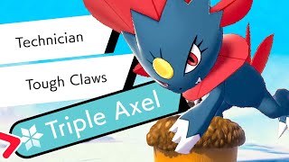 TOUGH CLAWS TECHNICIAN WEAVILE IS NUTS on POKEMON SHOWDOWN Pokemon Sword and Shield [upl. by Adamis]