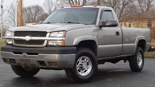 2003 Chevy Silverado 2500HD LS 4x4 REGULAR CAB DURAMAX SOLD [upl. by Cockburn]