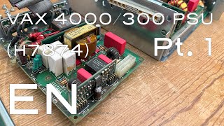 DEC digital VAX 4000 Model 300 Power Supply H7874 Issues and Replacement  Part 1 [upl. by Kerianne]