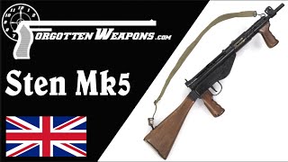 Sten Mk5 The Cadillac of the Sten Family [upl. by Abocaj]