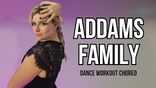 The Addams Family  Halloween DanceFit Choreography Fun and Spooky Dance [upl. by Norah]