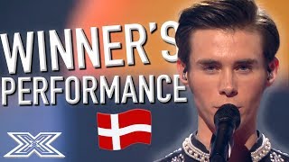 INCREDIBLE Performance By X Factor Denmark WINNER  X Factor Global [upl. by Nodgnal]