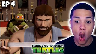 FIRST TIME WATCHING TEENAGE MUTANT NINJA TURTLES 2012 EPISODE 4 REACTION [upl. by Weaks]