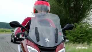 Peugeot Metropolis 400i  VIDEO TEST di OmniMotoit [upl. by Jesse]