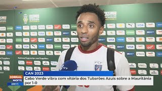 Cabo Verde vibra com vitória dos Tubarões Azuis sobre a Mauritânia por 10 [upl. by Ardnaik]