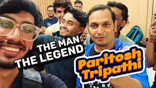 HOW I MET PARITOSH TRIPATHI mamaji  BIGGEST HOST ON TV [upl. by Yenruoc776]