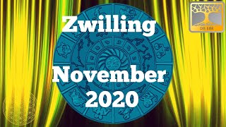 Sternzeichen Zwilling November 2020  Dein Monatsorakel  Horoskop November Astrologie [upl. by Iiette]