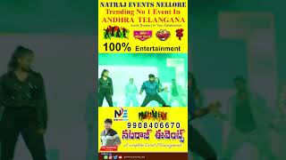 Natraj Events Nellore 9908406670 trending No 1 andhra telangana madepalli tamilnadu Eventdance [upl. by Airres]