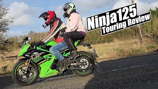 Kawasaki Ninja 125 For Touring  Pillion Review [upl. by Enner]