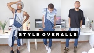 How To Style Summer Overalls LOOKBOOK Mens Fashion  Absolutely Adonis [upl. by Anastas220]