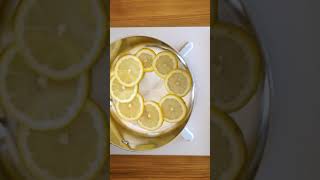 材料は4つだけ！自家製レモネードの作り方｜How to make homemade lemonade Shorts [upl. by Ralyat948]