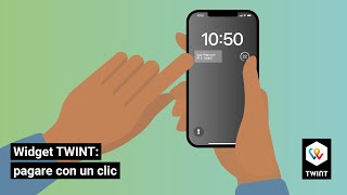 Il widget di TWINT per iPhone – paga con un tocco del dito [upl. by Chaker441]