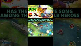 JOY THEME SONG 🥰🔥  MOBILE LEGEND GAME shorts shortfeed mobilelegends mlbb gaming [upl. by Renaxela977]