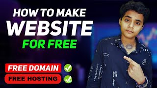 How To Create A Free Website  with Free Domain amp Hosting IN HINDI [upl. by Eizus316]