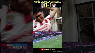 Reacción a Chivas 0 vs San Luis 1 futbol shorts short [upl. by Akcirderf739]