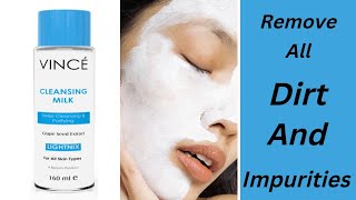 Vince Cleansing Milk ReviewHOW TO Use Cleansing Milk [upl. by Elstan]