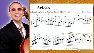 How to Play Bach ARIOSO from Cantata BWV 156  Sacred Sundays [upl. by Ardnaskela]