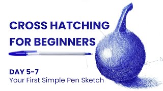 Creating Your First Simple Pen Sketch [upl. by Fritzsche]