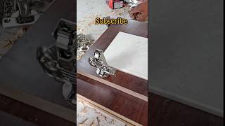 auto hinges kaise lagayeauto hinges woodworkingtips woodwork [upl. by Darnok621]