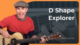 Turn a simple D Chord in something AWESOME  Guitar Lesson [upl. by Moore21]