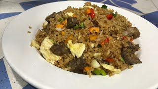 How to make authentic fried rice with assorted meats  Restaurants style [upl. by Dira]