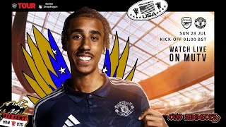 Man Utd vs Arsenal  LIVE MUTV PreMatch Build Up Sun 0000 BST  202425 Tour [upl. by Nrek211]