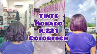 Tinte morado R221 Colortech [upl. by Kery]