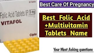 Best Folic Acid and Multivitamins Tablets Name फोलिक ऐसिड और मल्टीविटामिन्स Bestcareofpregnency [upl. by Bear]