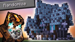 Building in Minecraft with Random Items [upl. by Grosmark622]