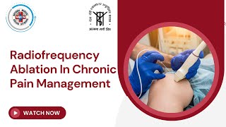 Radiofrequency Ablation In Chronic Pain Management [upl. by Eznyl57]