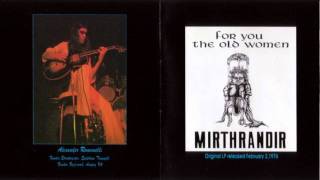 MIRTHRANDIR For You The Old Women 01  02 [upl. by Wun210]