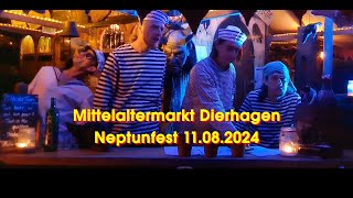 Mittelaltermarkt Dierhagen Neptunfest 2024 [upl. by Eveleen]