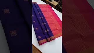 Kanchipuram Pure Soft Silk Sarees RS5500 For Booking 7094699045 Sri Kamatchi Silks Center [upl. by Mill]