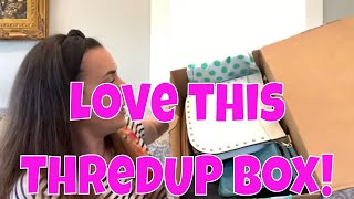 PURSE SALE  ThredUP Name Brand Handbag Rescue UNBOXING [upl. by Kristofer923]