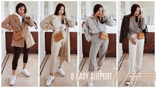 Stylish amp Comfy Airport Outfit Ideas ft the perfect travel purse   INMYSEAMS [upl. by Hobbie]