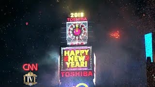 CNNs New Years Eve Live 2018 with Anderson Cooper and Andy Cohen Times Square Ball Drop [upl. by Slohcin]