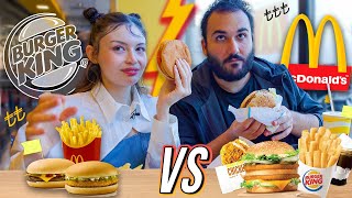 RAMAZAN MENÜLERİ HESAPLI MI BURGER KİNG VS MC DONALDS [upl. by Leohcin]