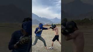 Short boxer vs tall boxer motivation boxer viralvideo viralshort fitnessmotivation sports [upl. by Natika]