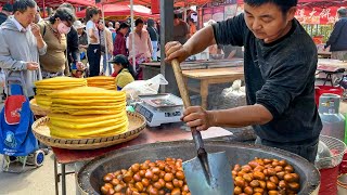 Local Markets in Guizhou China Freshly Made Foods Rich Flavors Southwest Chinese Cuisine [upl. by Namrej980]