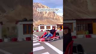 Go Karting gokarting highest ytshorts spitivalleyroadtrip travel [upl. by Weisler]