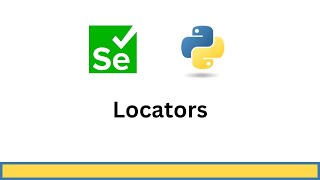 Selenium Python Locators [upl. by Vizza619]