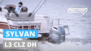 We Tested The Sylvan L3 CLZ DH  PontoonTV Boat Review [upl. by Ocsinarf]