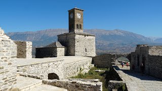 Gjirokastër FortressCastle  TwierdzaZamek Gjirokastra  ALBANIA  4K Drone [upl. by Legnaleugim]