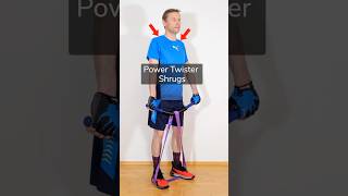 Shrugs for bigger Neck  Power Twister Traps Exercise [upl. by Eserrehs]