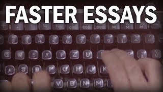 How to Write Essays and Research Papers More Quickly [upl. by Arim]