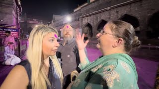 My American Parents 1st Time in a Hindu Temple Mom Cried 🥹 [upl. by Aninnaig446]