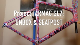 Project Tarmac SL7  Unbox and Seatpost [upl. by Eugnimod67]