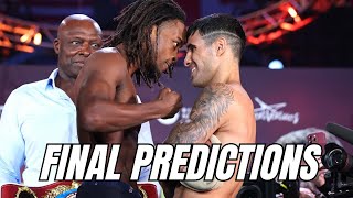 quotDAVIS SQUEAKS THROUGH IN CONTROVERSIAL FASHIONquot Keyshawn Davis vs Gustavo Lemos Final Predictions [upl. by Aysan664]