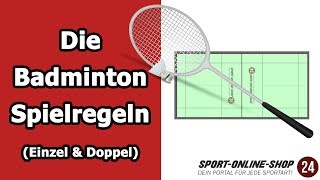 Badminton Spielregeln schnell und leicht erklärt [upl. by Ilrak]