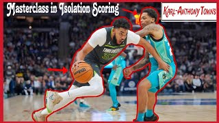 KarlAnthony Towns Mastering Isolation Scoring KAT Basketball Highlights [upl. by Laetitia]